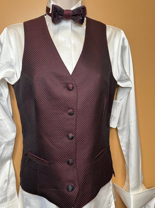 IVORY SATIN FORMA BETTY BERDINE SHIRT