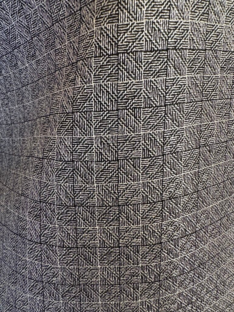 MENS GRAY PATTERN MARSHA DEARRIAGA VEST