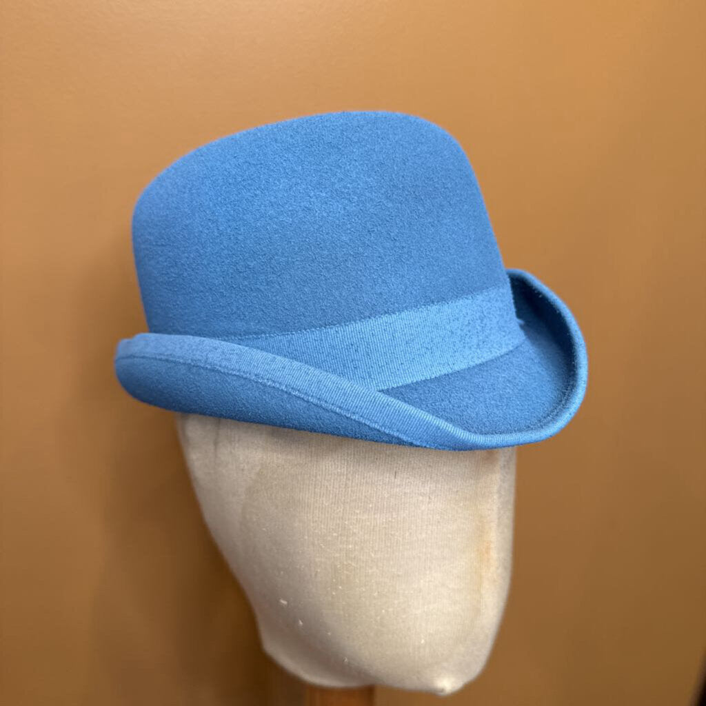 CUSTOM DYED BLUE BETTY BERDINE DERBY 6.5