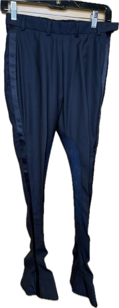 NAVY DIAMOND PATTERN MARSHA DEARRIAGA FORMAL