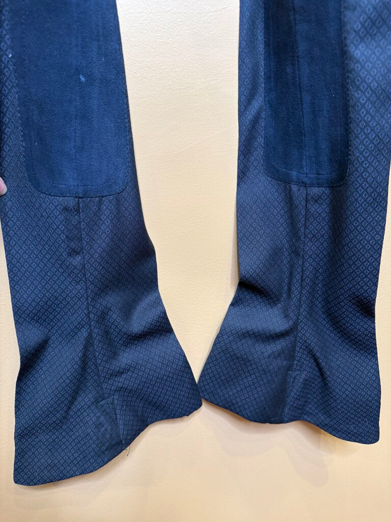 NAVY DIAMOND PATTERN MARSHA DEARRIAGA FORMAL