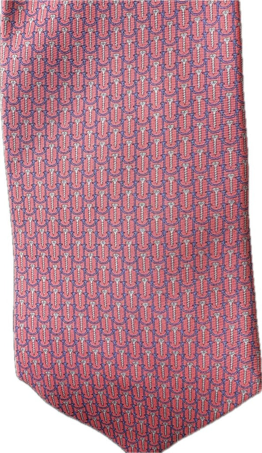 PINK AND PERIWINKLE TIE
