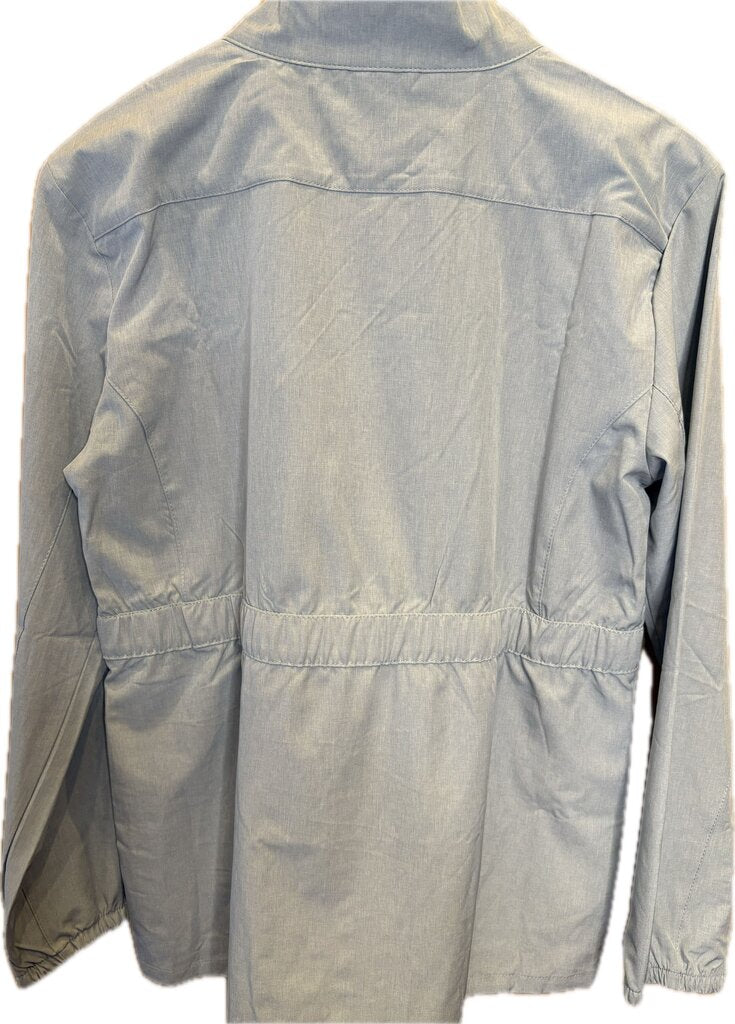 RAINCOAT BLUE WITH LILY PULITZER HORSE M