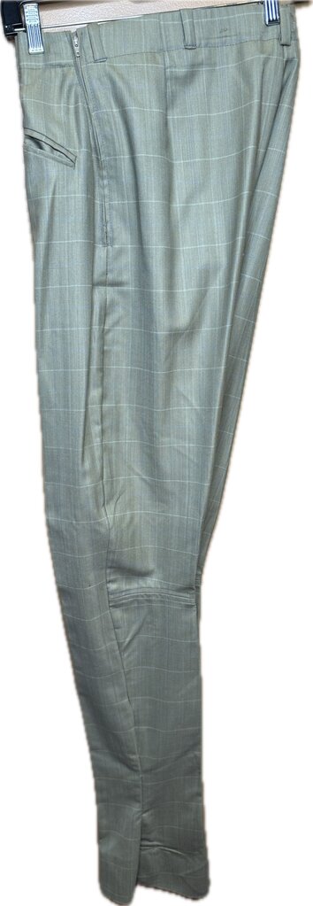 SAGE WITH BLUE WINDOWPANE DAY SUIT