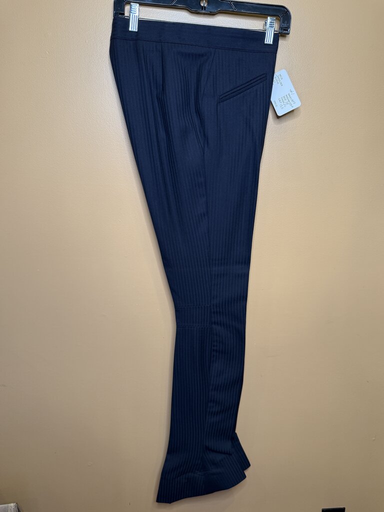 NAVY TONE ON TONE BECKER BROTHERS DAY SUIT W/ 2 PAIR OF JODS AND VEST