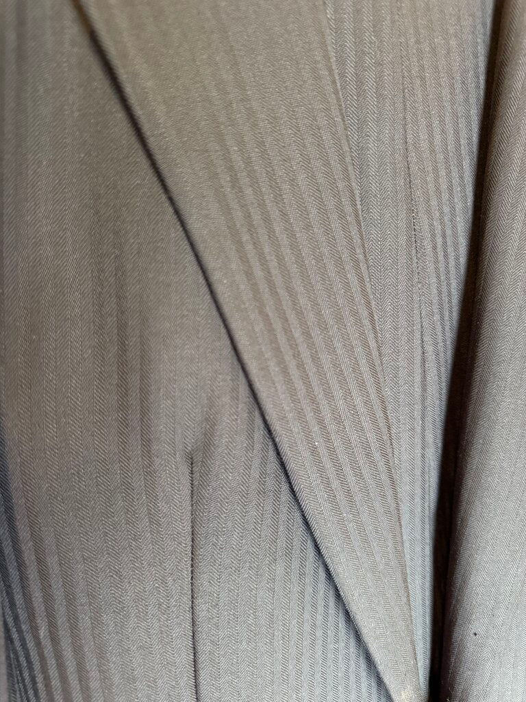 NAVY TONE ON TONE BECKER BROTHERS DAY SUIT W/ 2 PAIR OF JODS AND VEST