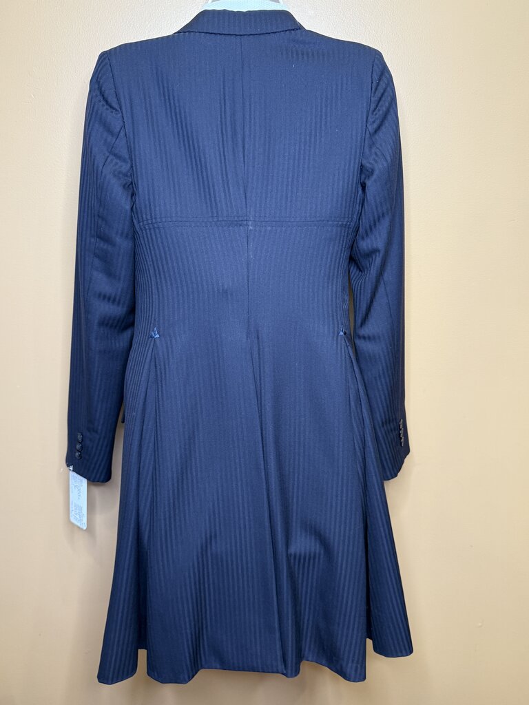 NAVY TONE ON TONE BECKER BROTHERS DAY SUIT W/ 2 PAIR OF JODS AND VEST