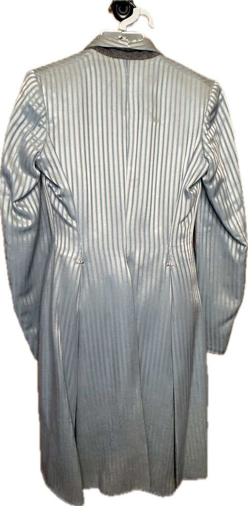BLUE STRIPE BECKER BROTHERS DAY COAT