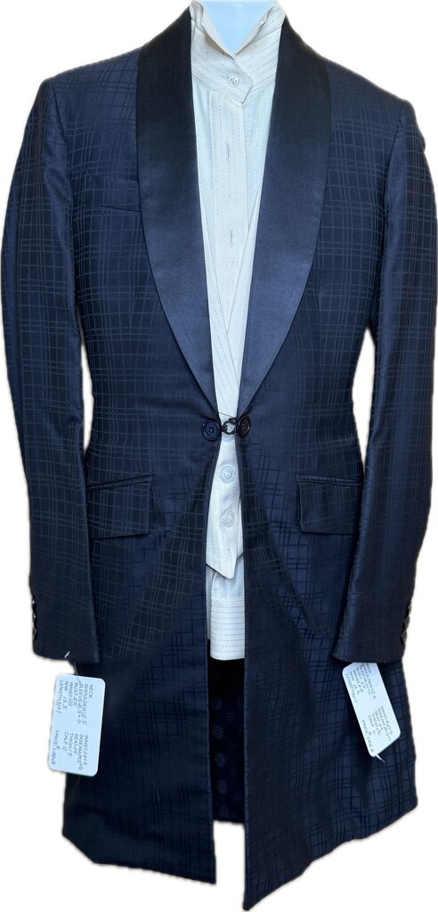 BLACK WINDOWPANE CM FORMAL