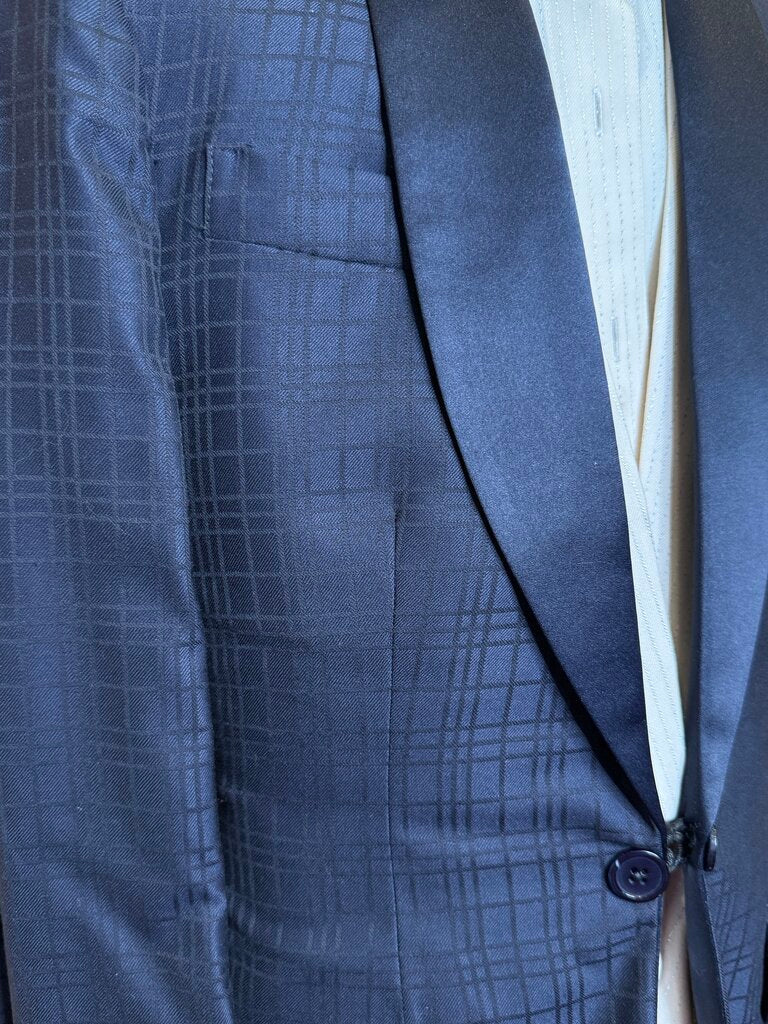 BLACK WINDOWPANE CM FORMAL