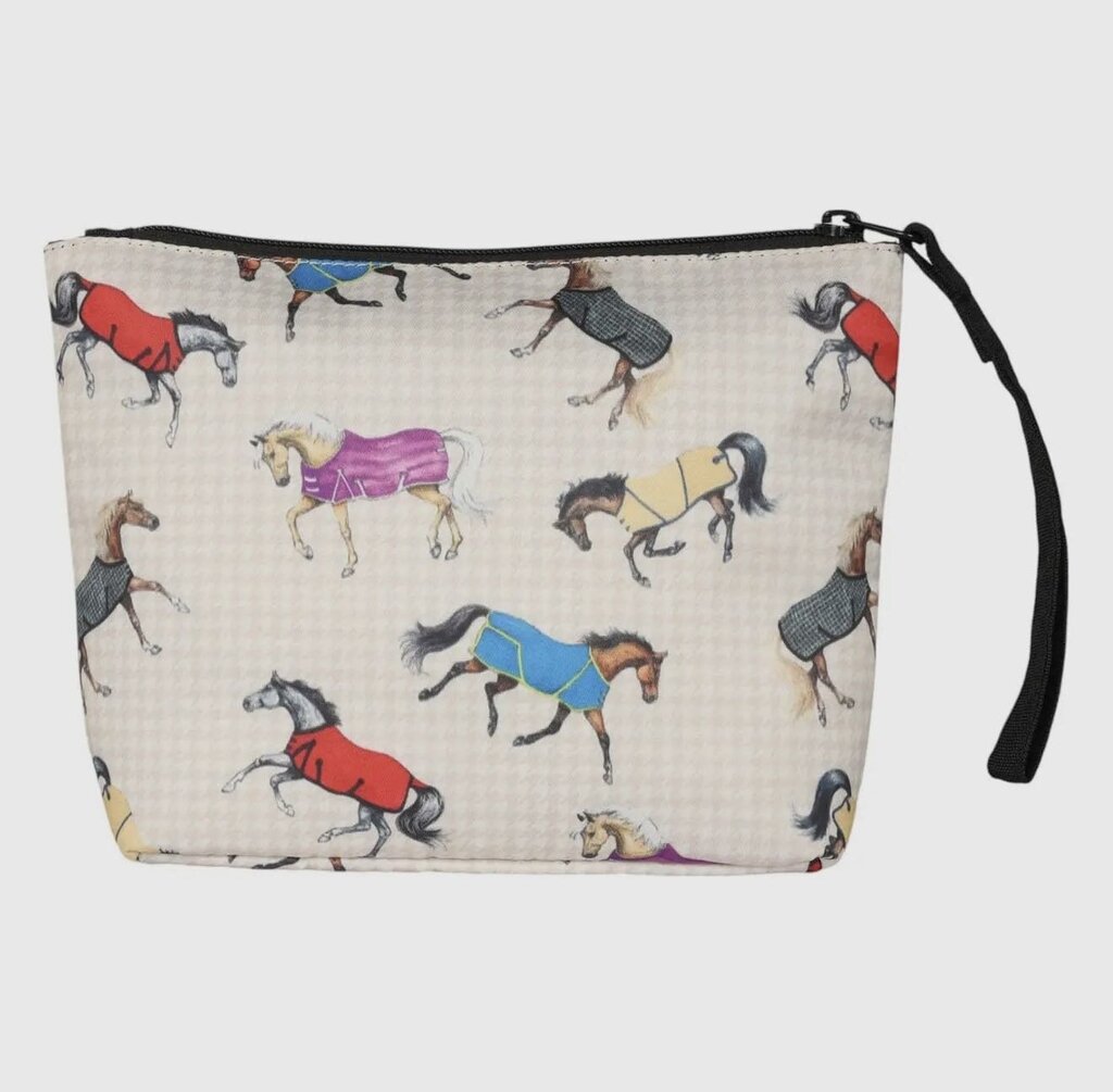 HORSES IN BLANKETS ACCESSORY BAG