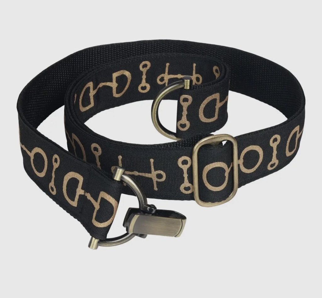 SNAFFLE BIT BLACK BELTS