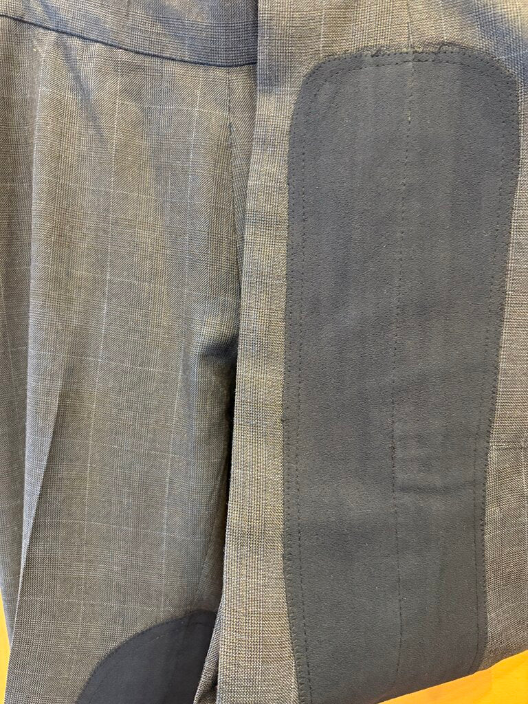 STEEL BLUE WINDOWPANE MARSHA DEARRIAGA JODS