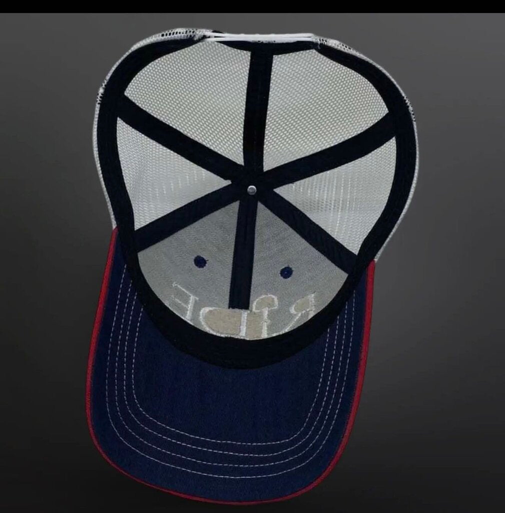 RIDE BALL CAP RED/BLUE