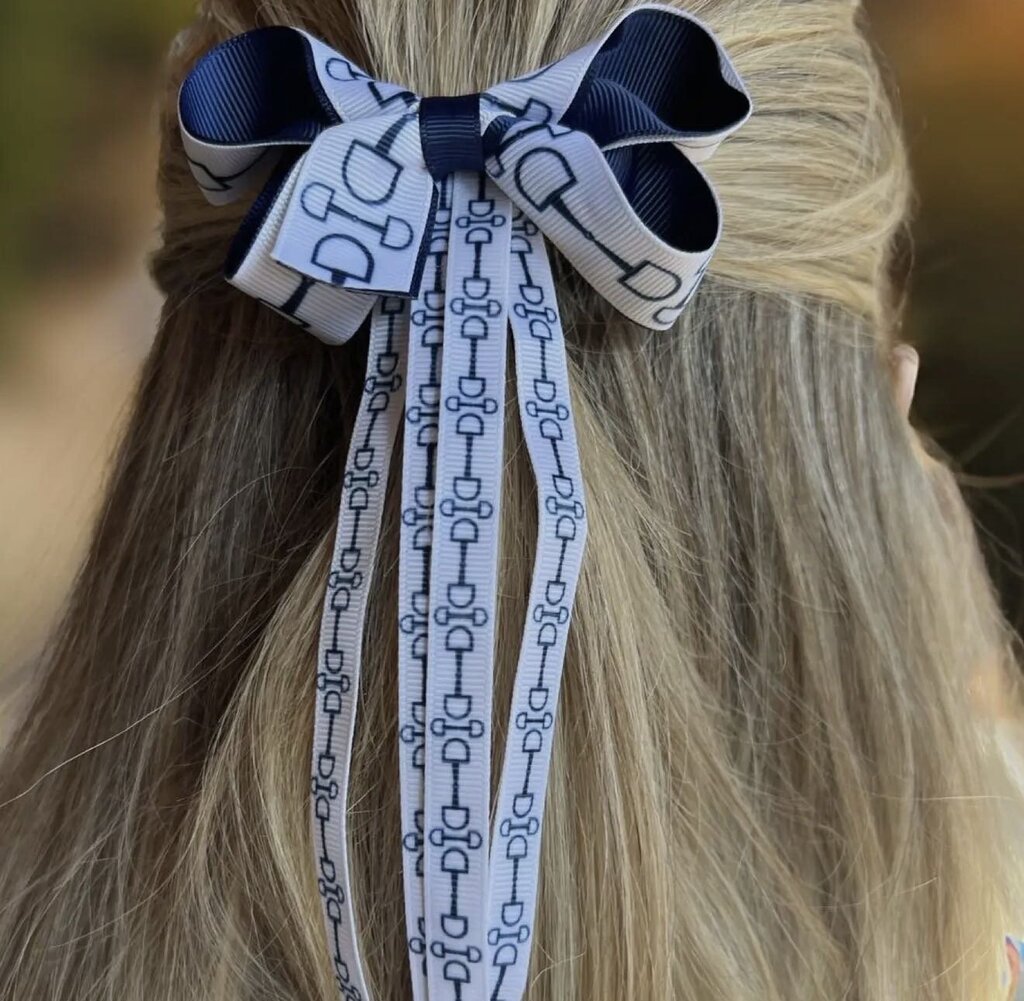 SNAFFLE HAIR BOWS