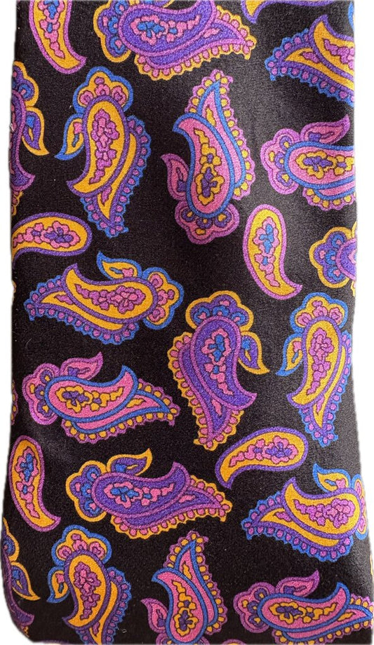 TIE PURPLE PAISLEY DION TIE