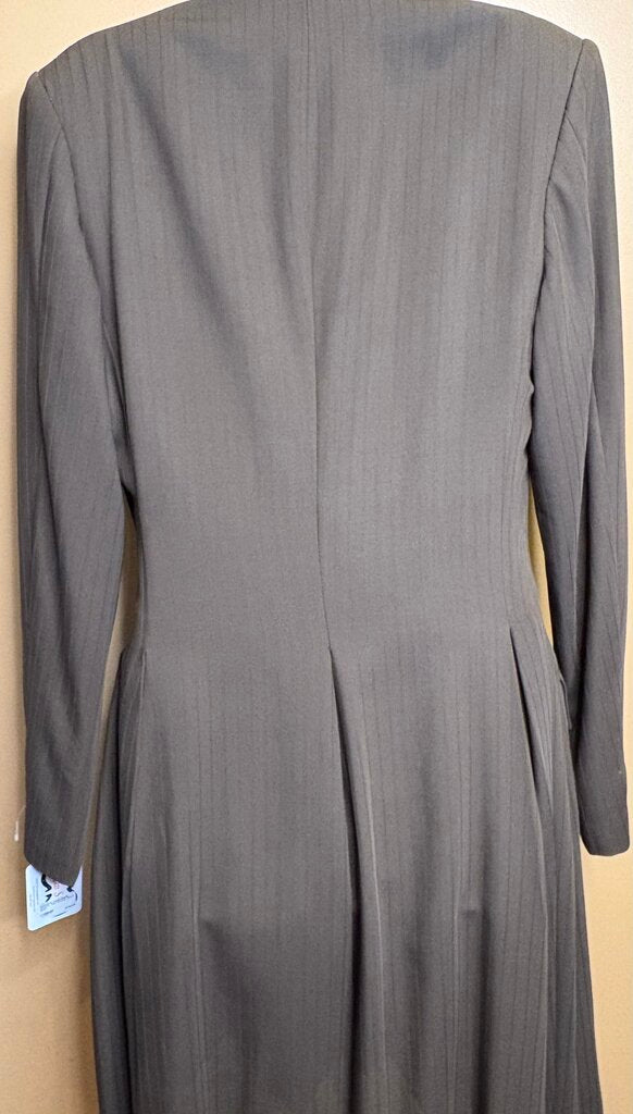 MEN'S BROWN PINSTRIPE SHOW SEASONS DAY SUIT