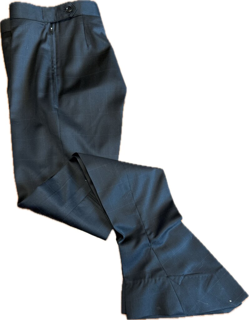 BLACK WITH SUBTLE WINDOWPANE BETTY BERDINE DAY SUIT
