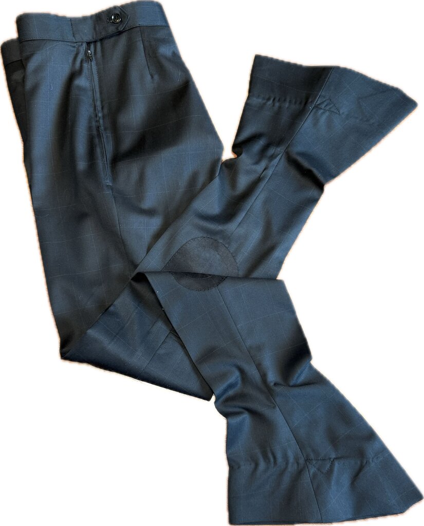 BLACK WITH SUBTLE WINDOWPANE BETTY BERDINE DAY SUIT