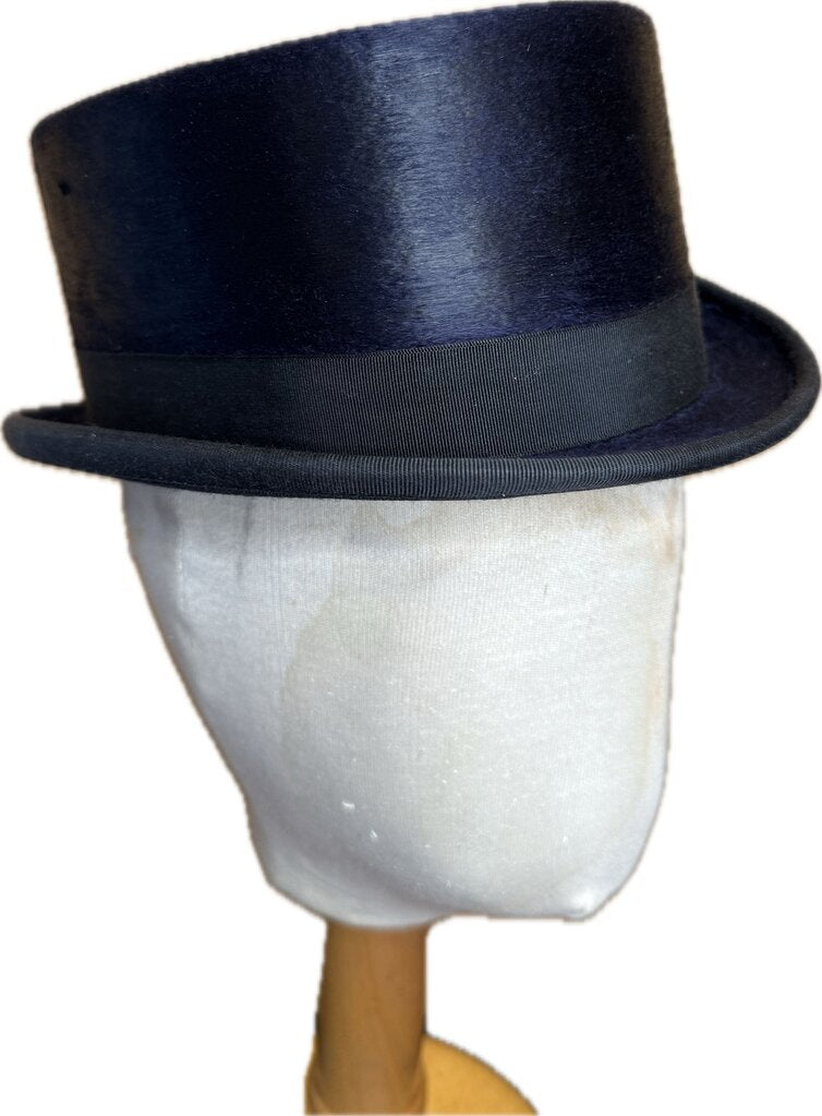 NAVY TOP HAT 6 5/8 LECHEVAL