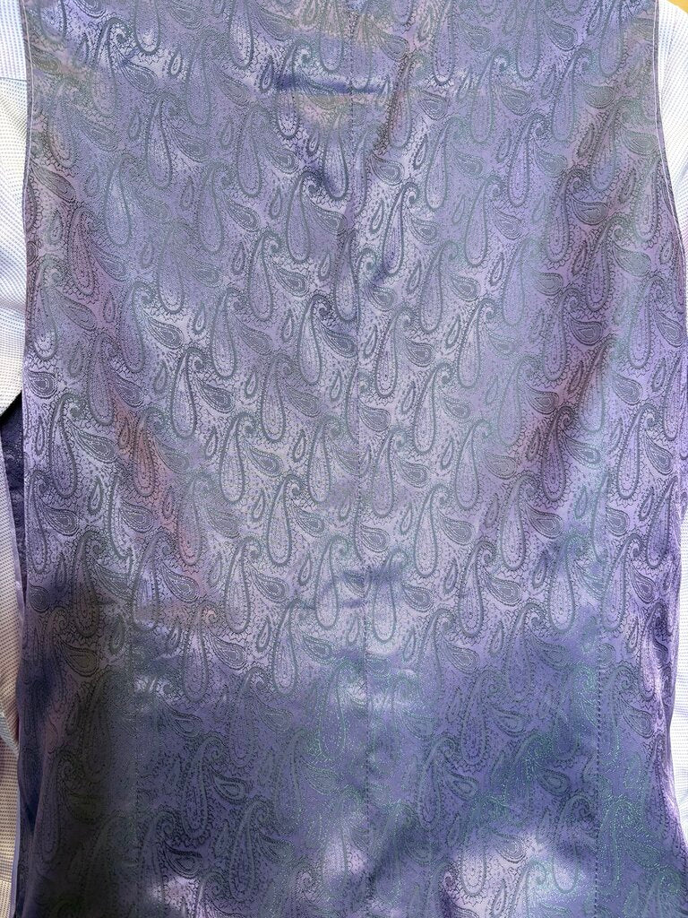 LILAC SATIN ELLIE MAY VEST