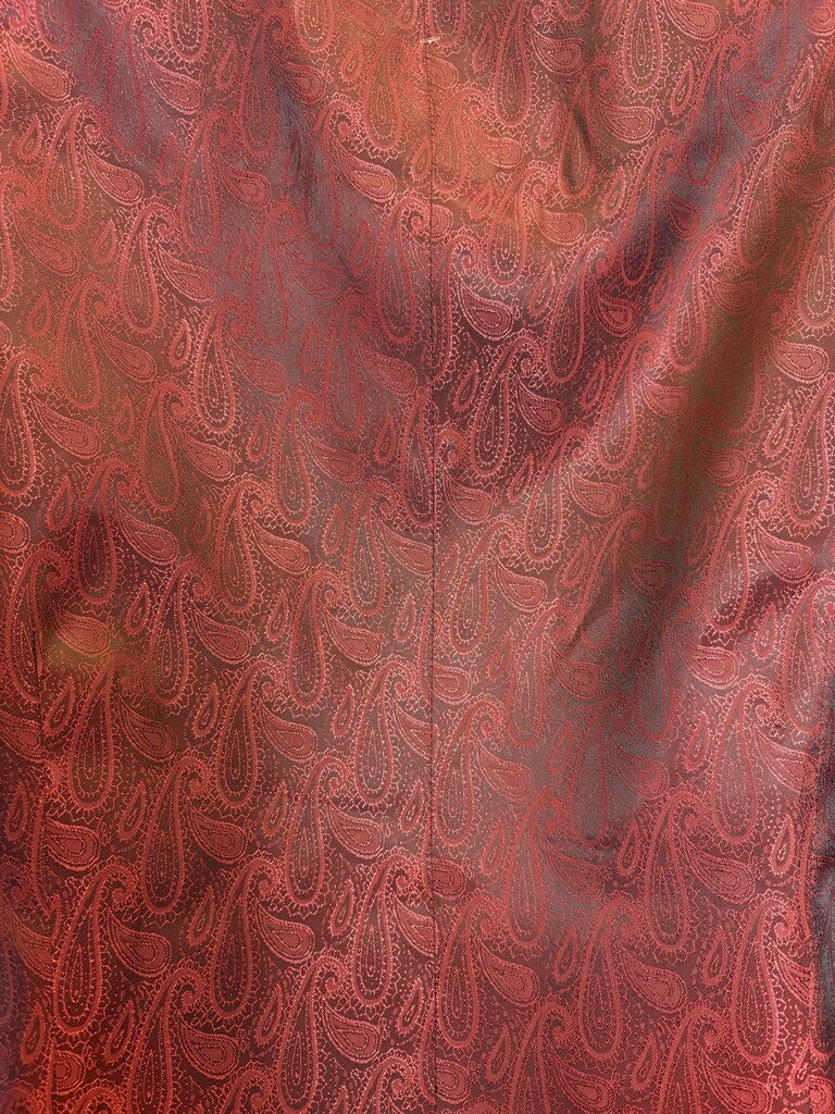 RED SATEEN ELLIE MAY VEST