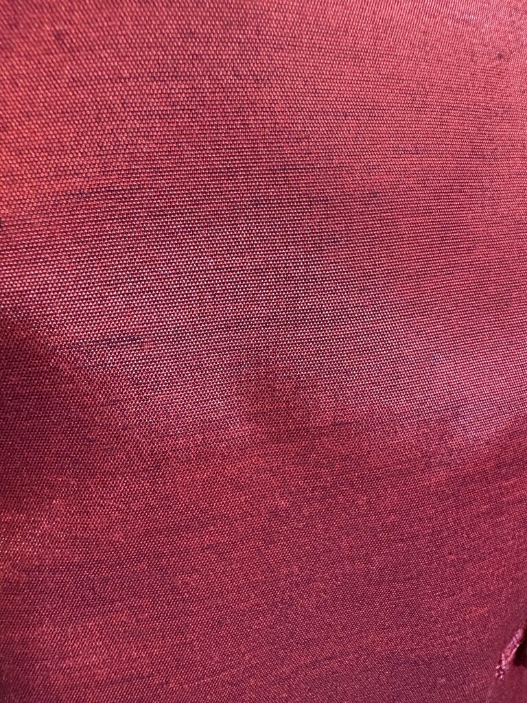RED SATEEN ELLIE MAY VEST