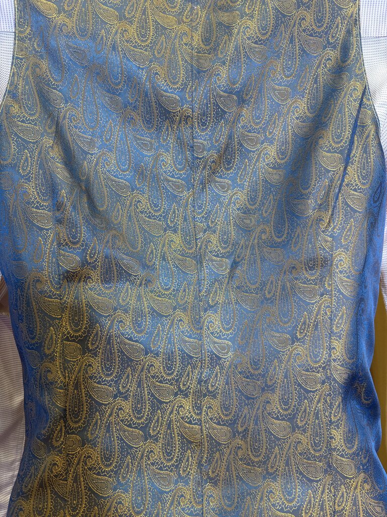 YELLOW SATEEN ELLIE MAY VEST
