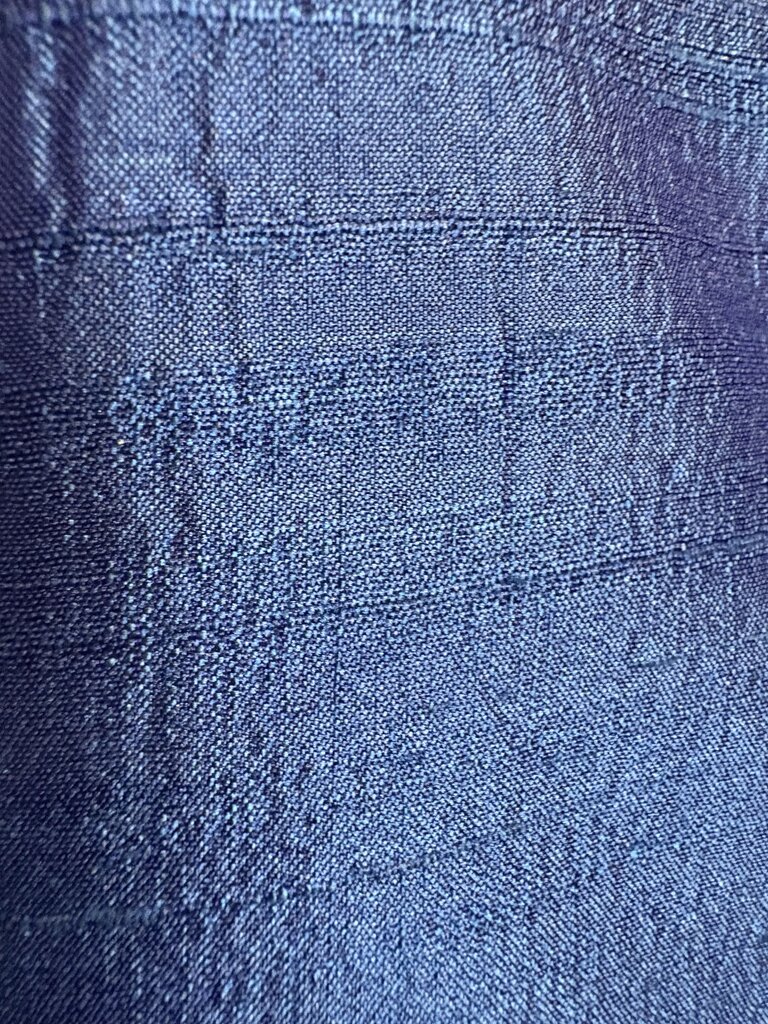 ROYAL BLUE DUPIONI SILK VEST