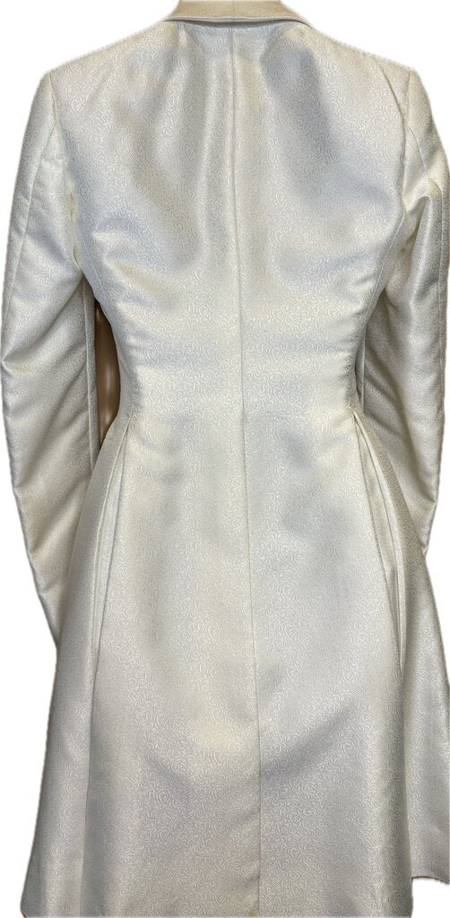 IVORY SWIRLS BECKER BROTHERS DAY COAT