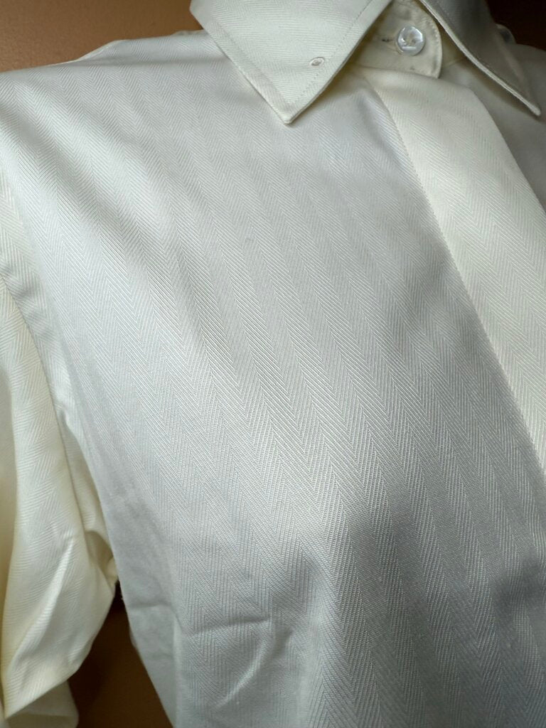 CREAM PATTERN BETTY BERDINE SHIRT