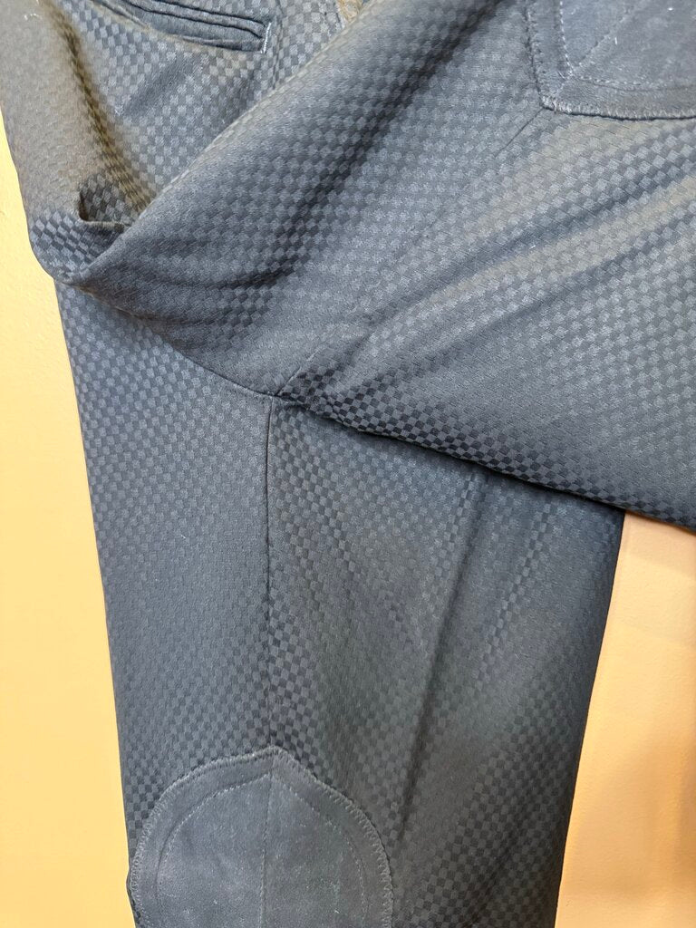 BLACK SQUARE PATTERN CM FORMAL