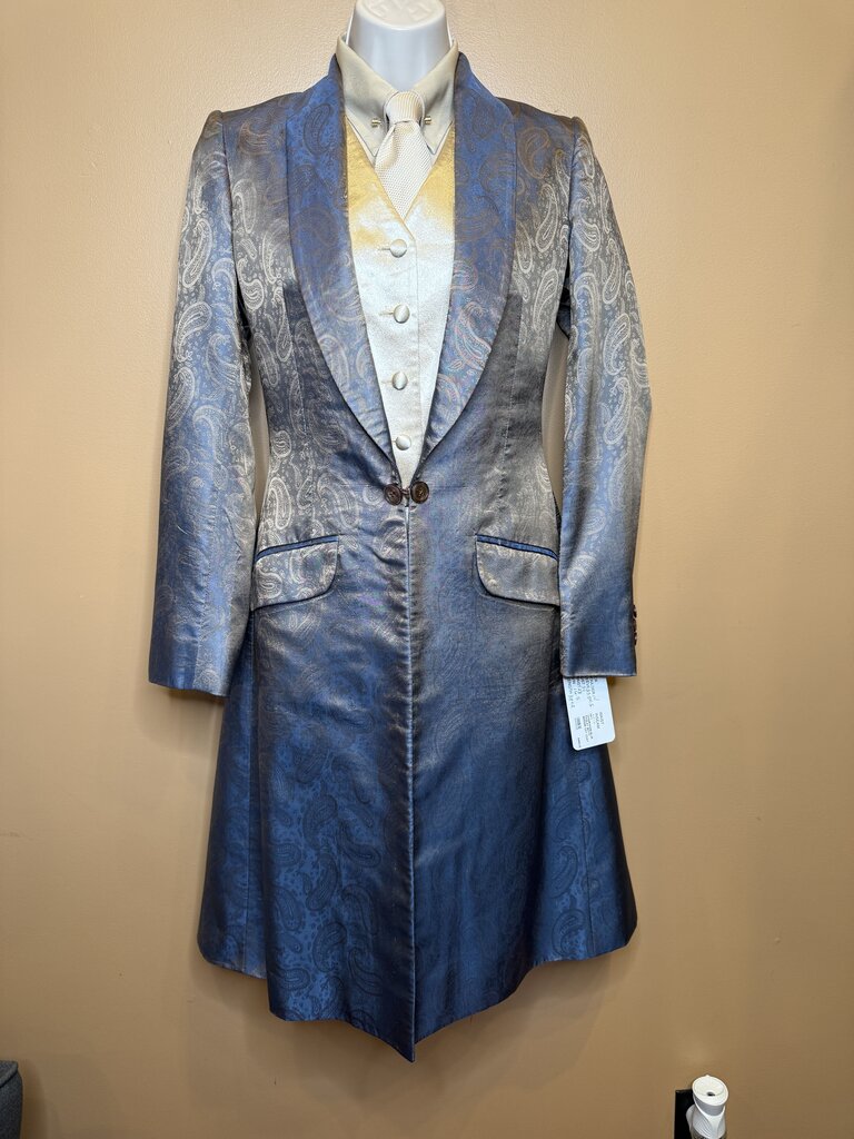 TAUPE SATIN BETTY BERDINE SHIRT