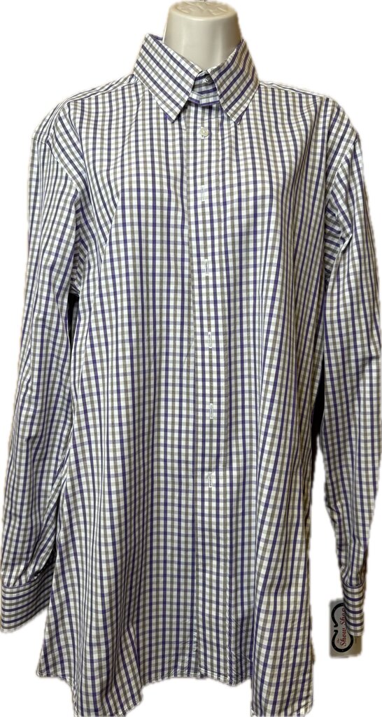 PURPLE AND GREEN CHECK BBROS SHIRT