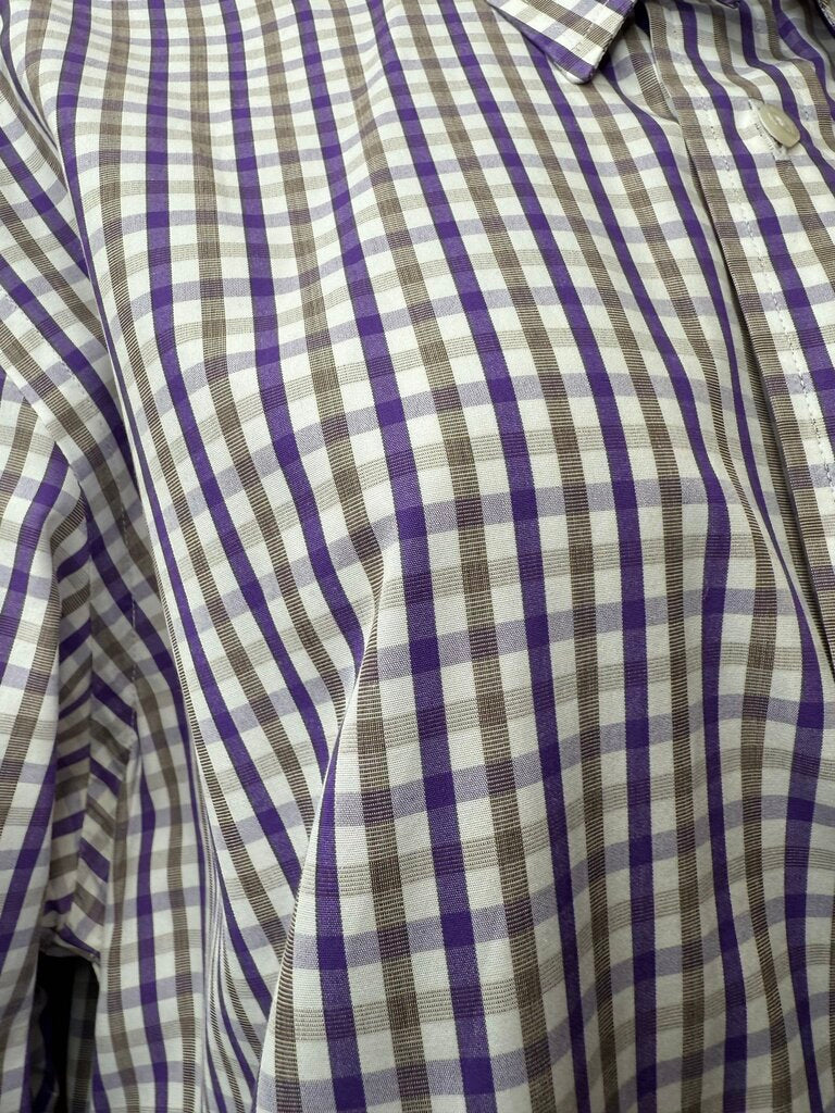PURPLE AND GREEN CHECK BBROS SHIRT