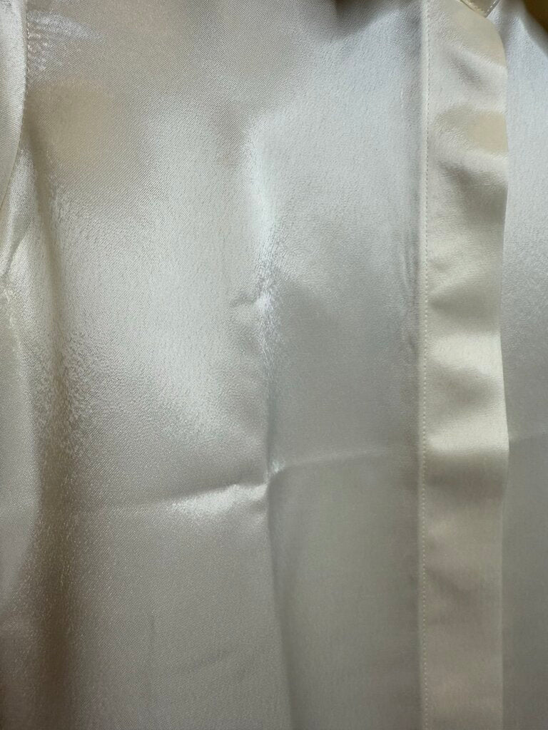 CREAM SATIN BETTY BERDINE SHIRT