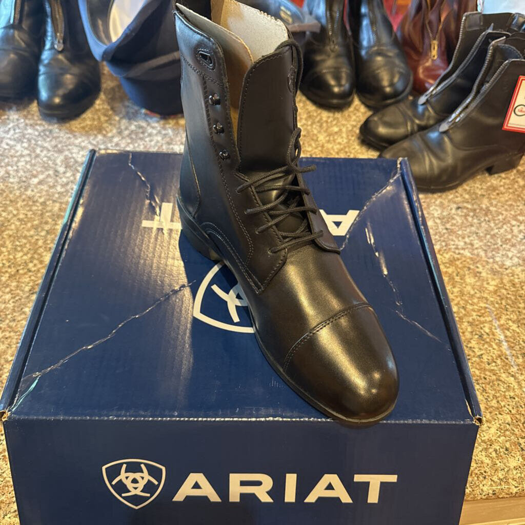 MENS BLACK ARIAT LACE UP BOOT SIZE 9