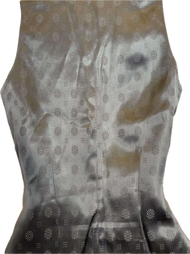 BLACK SATIN BBRO'S FORMAL VEST