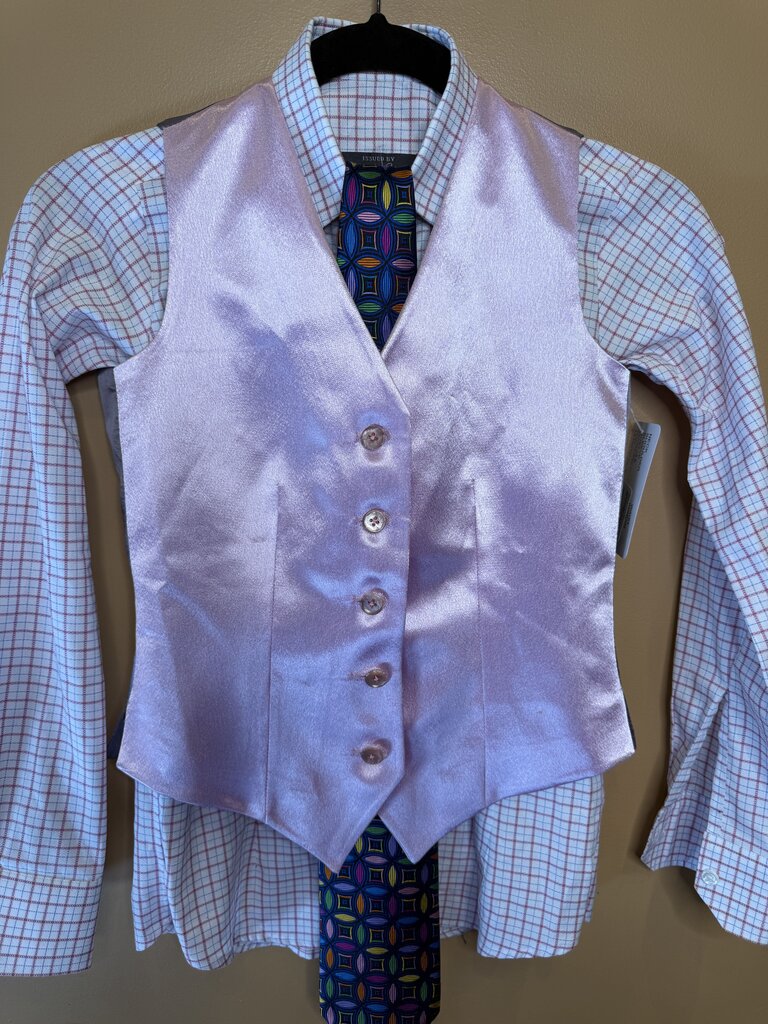 PINK AND BLUE CHECK ELLIE MAY SHIRT
