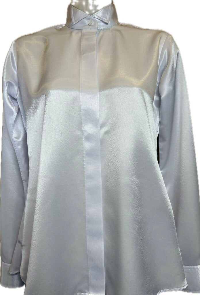 FORMAL WHITE SATIN BETTY BERDINE SHIRT