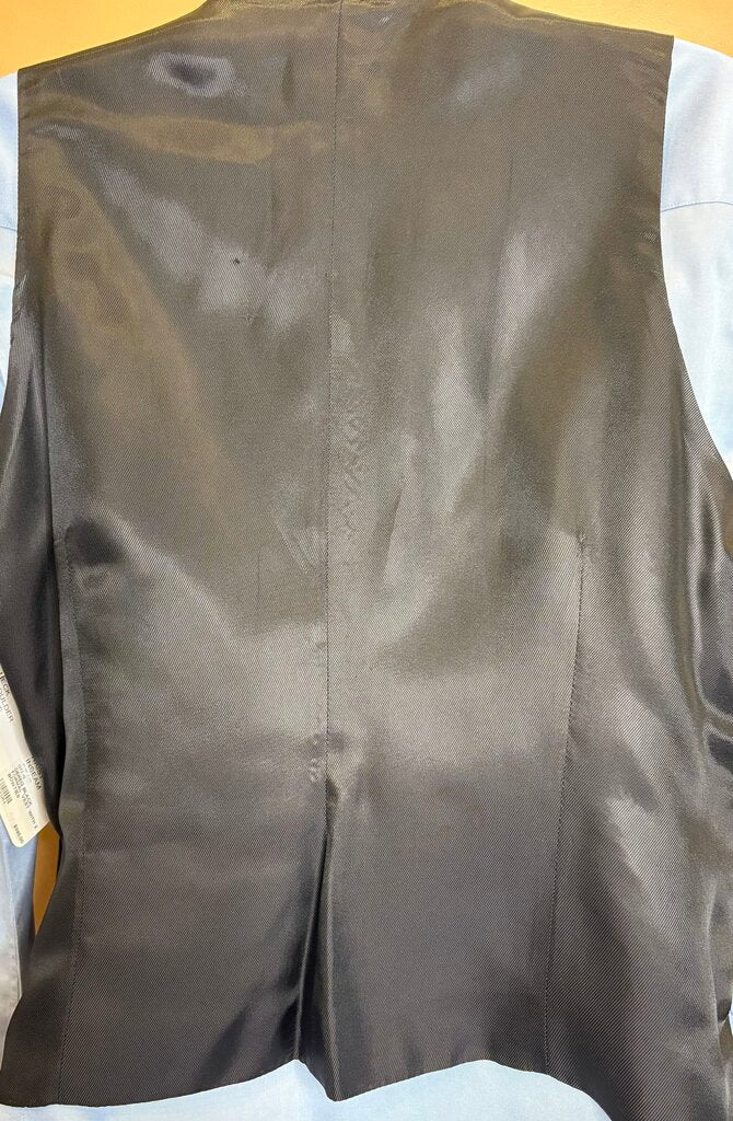 DEREG BLACK FORMAL VEST WITH 2 BOWTIES