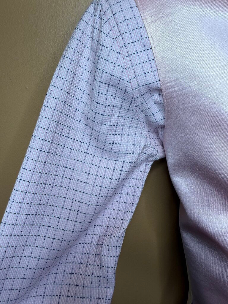 DEREG PINK AND BLUE STRIPE SHIRT