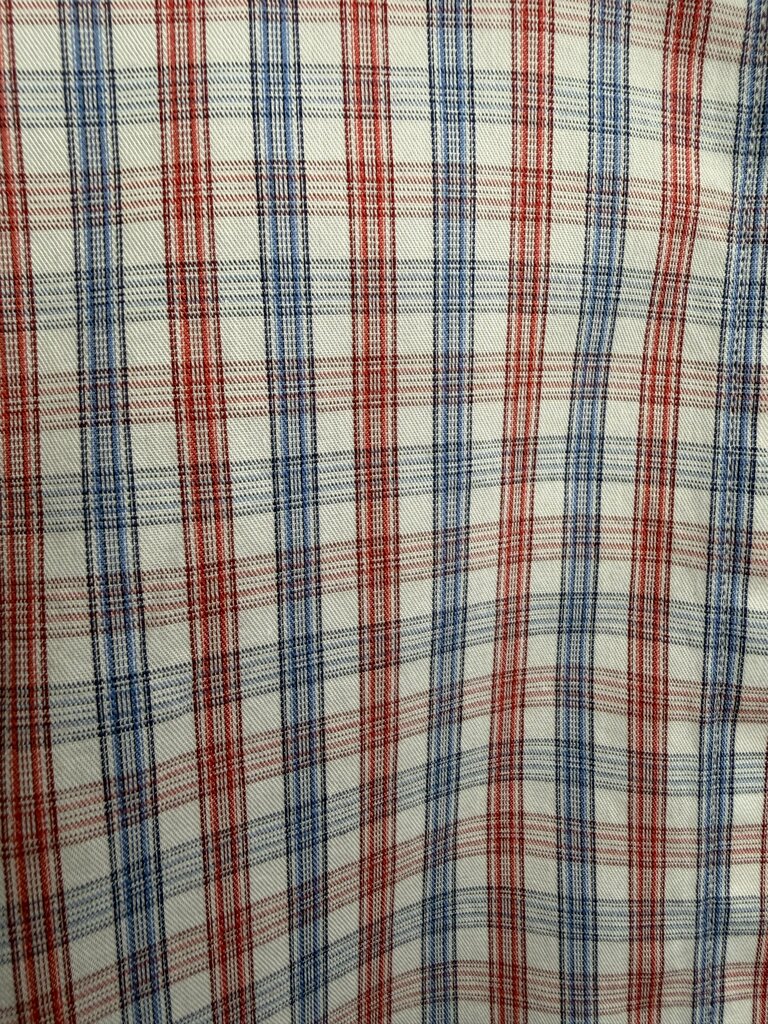 ELLIE MAY RED AND BLUE SHIRT