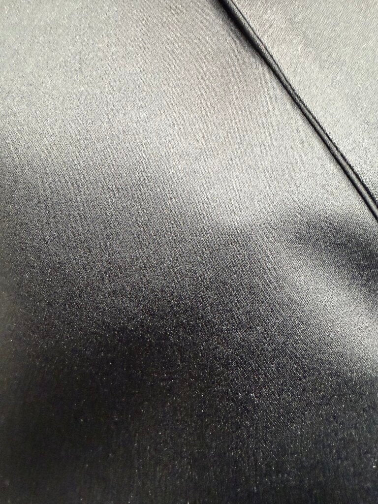 BLACK SATIN HAWKWOOD FORMAL VEST