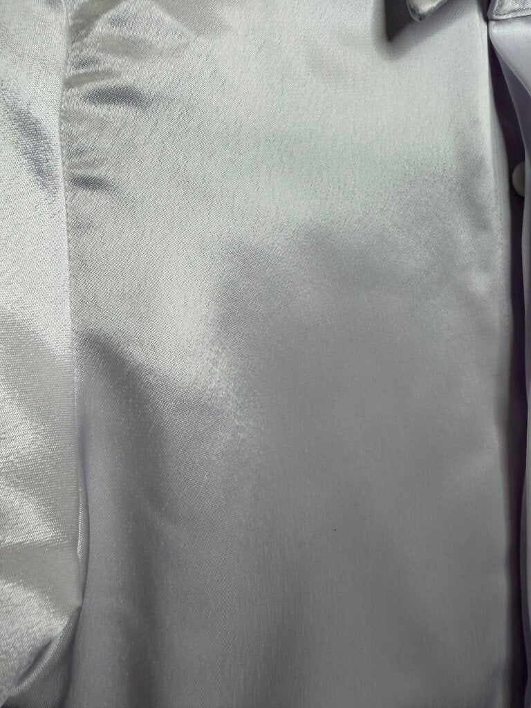 WHITE SATIN BETTY BERDINE SHIRT