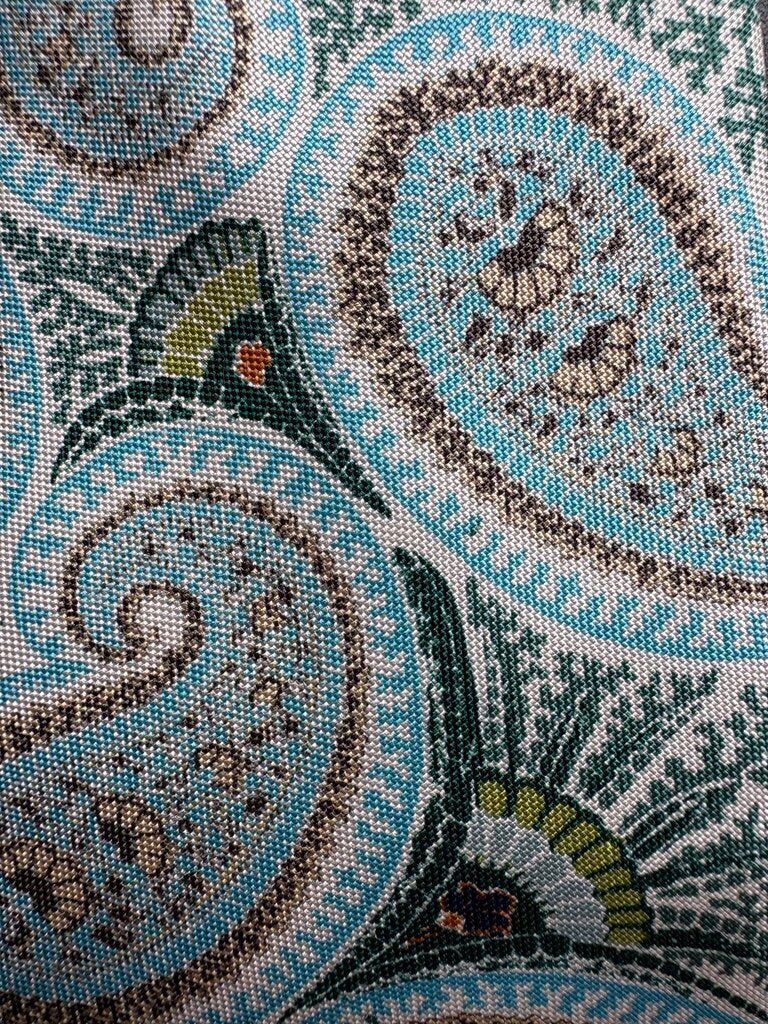 MINT, GREEN AND TEAL DION TIE