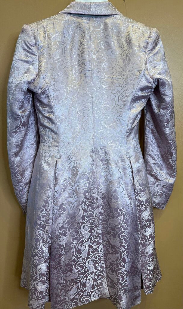 LIGHT PINK PAISLEY HAWKWOOD DAY COAT