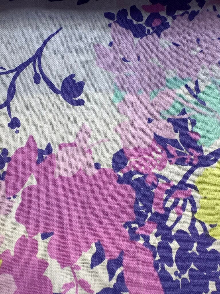 PURPLE, YELLOW. PINK AND MINT PATTERN SCINTILLA SHIRT