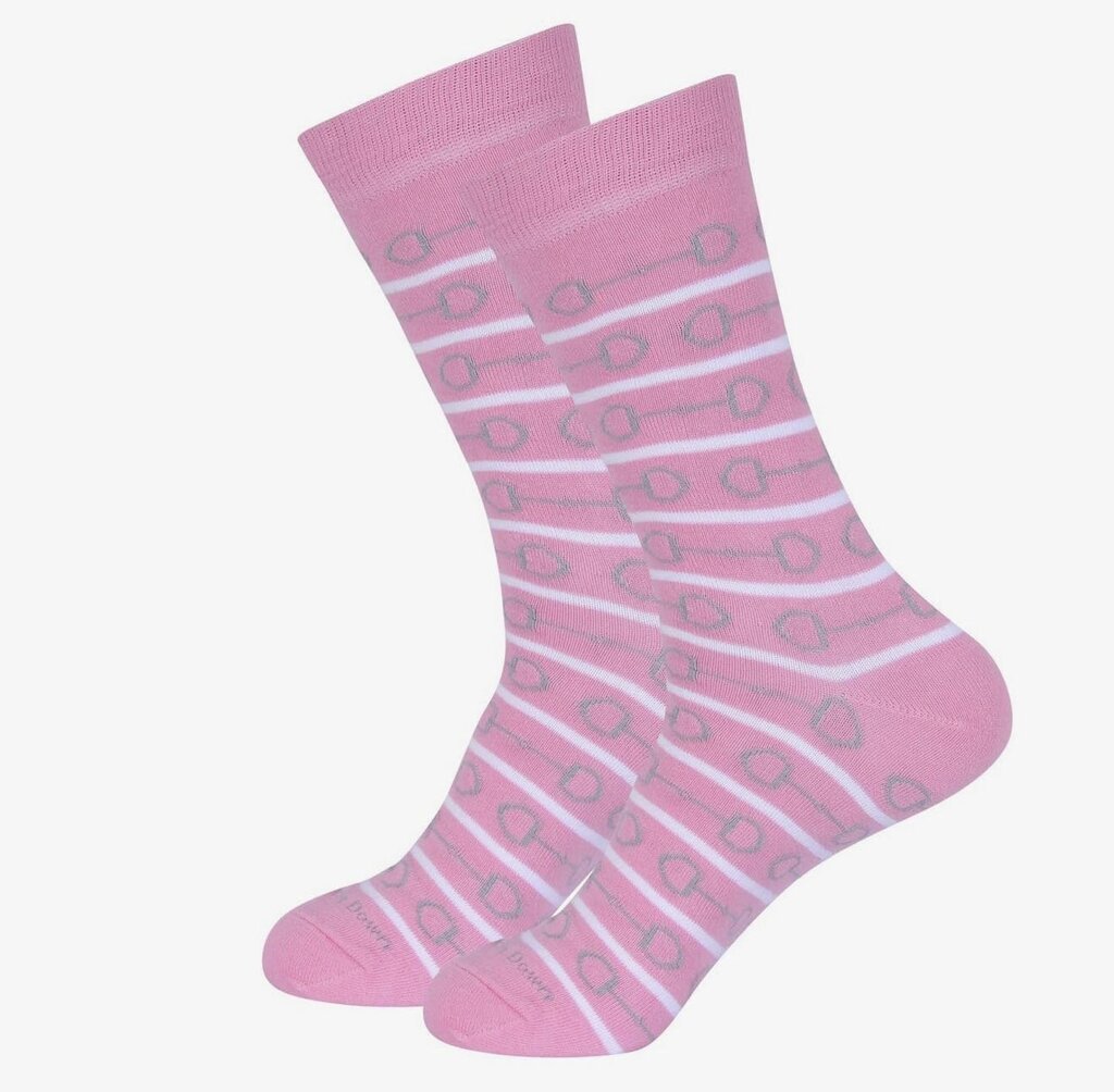 PINK SNAFFLE SOCKS