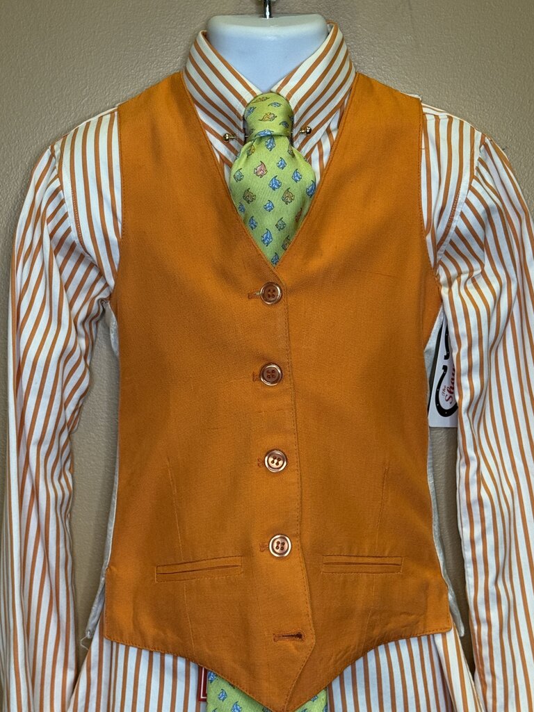 ORANGE STRIPE DEREGNAUCOURT SHIRT